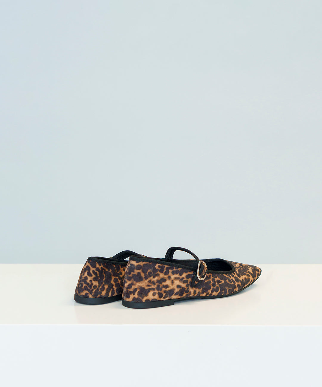 Velvet leopard ballerina