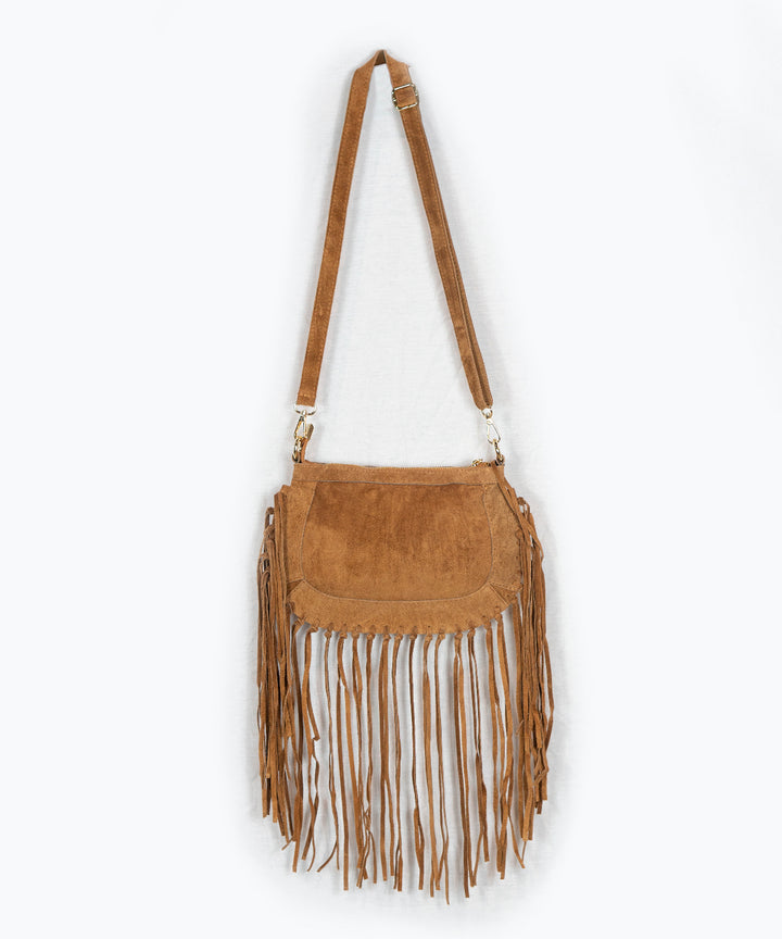 Tesa fringe shoulder bag