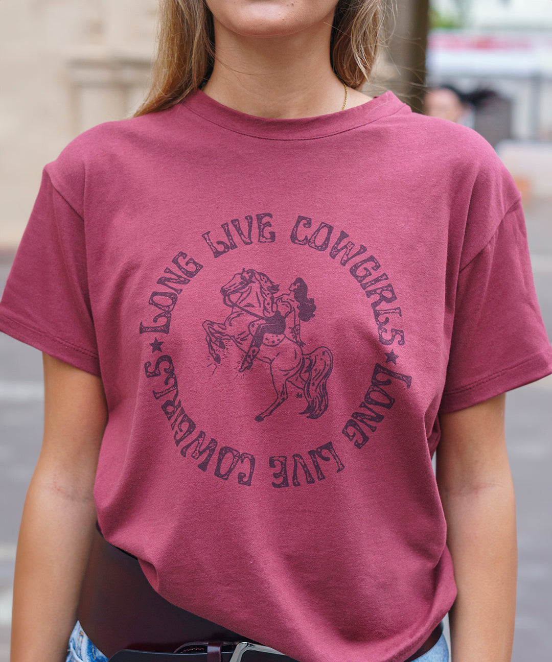 Camiseta herradura cowgirl alliwant