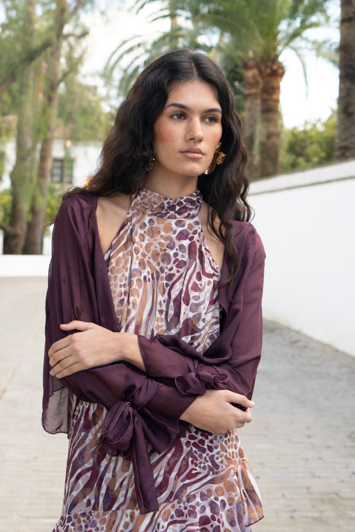 Blusa capa seda gundy