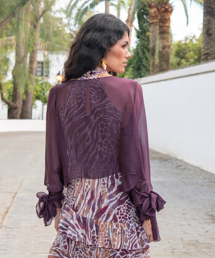 Blusa capa seda gundy