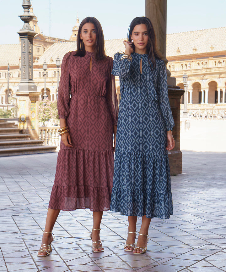 Vestido estampado Arezzo