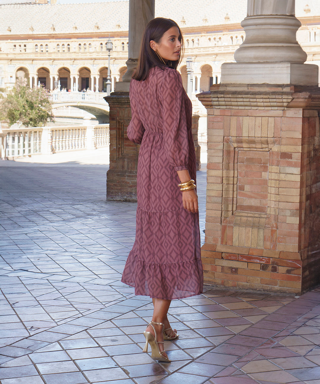 Arezzo printed dress