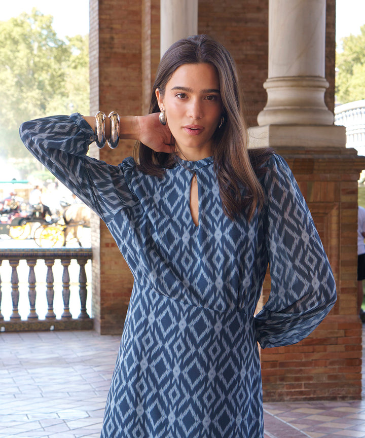 Vestido estampado Arezzo