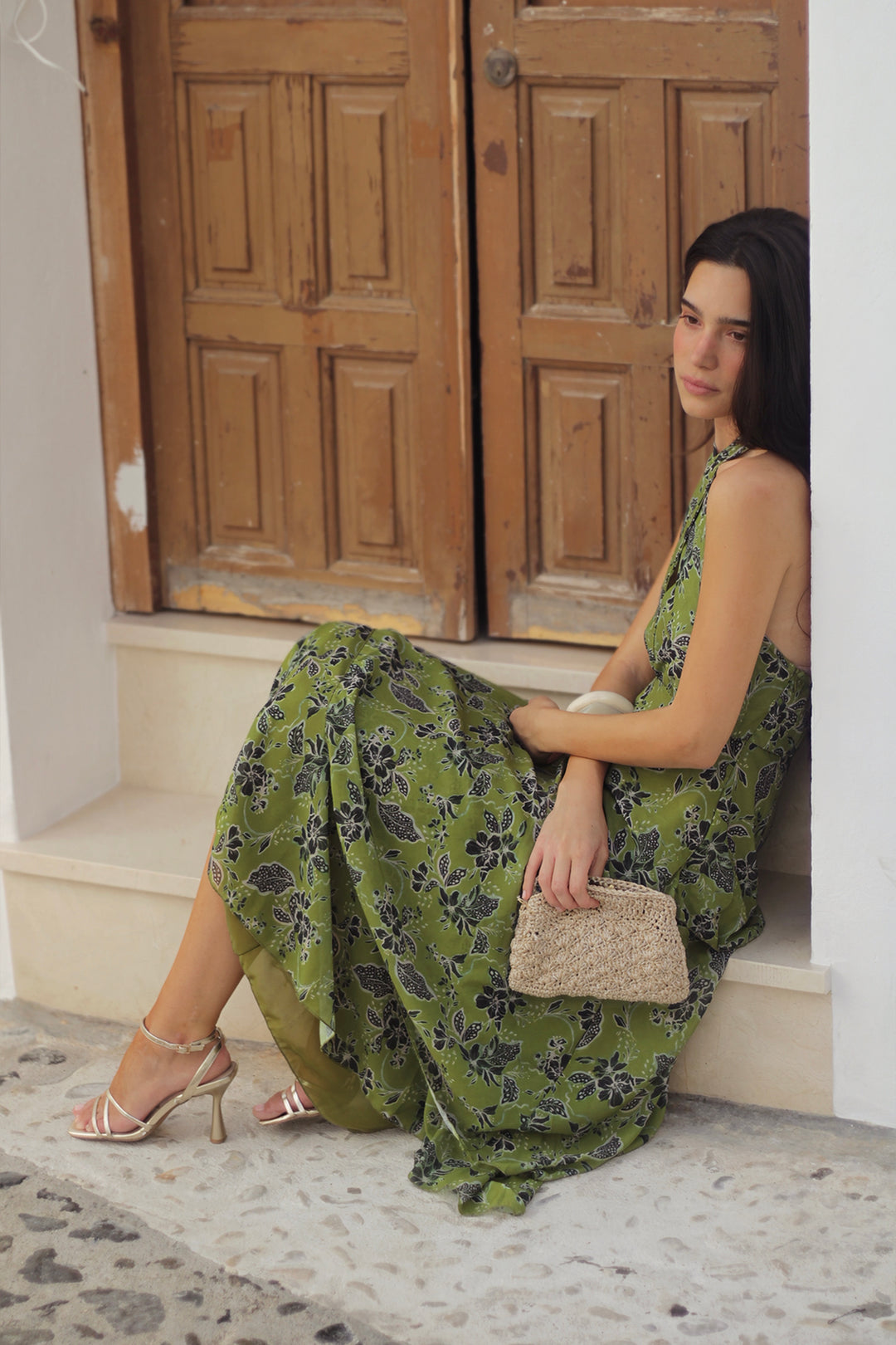 Vestido estampado floral Allegra