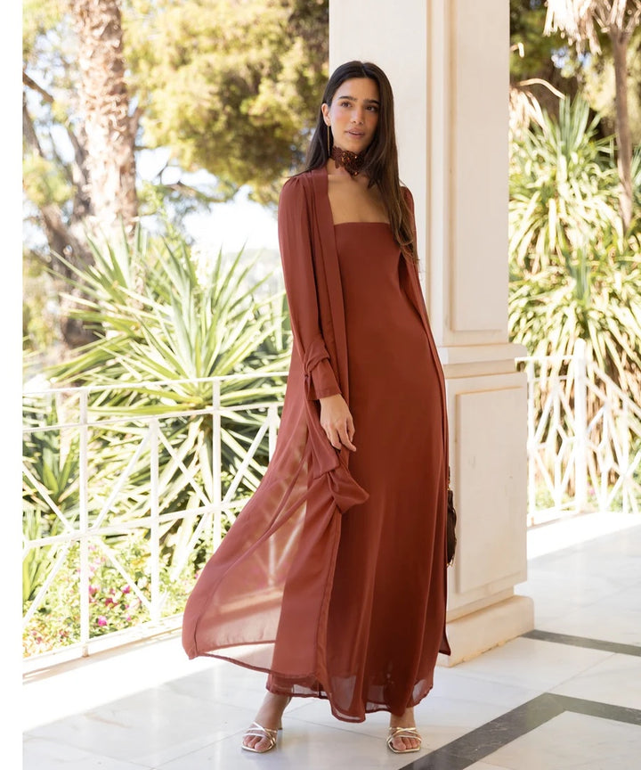 Boiler gauze kimono