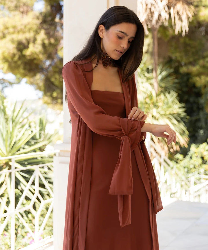 Boiler gauze kimono