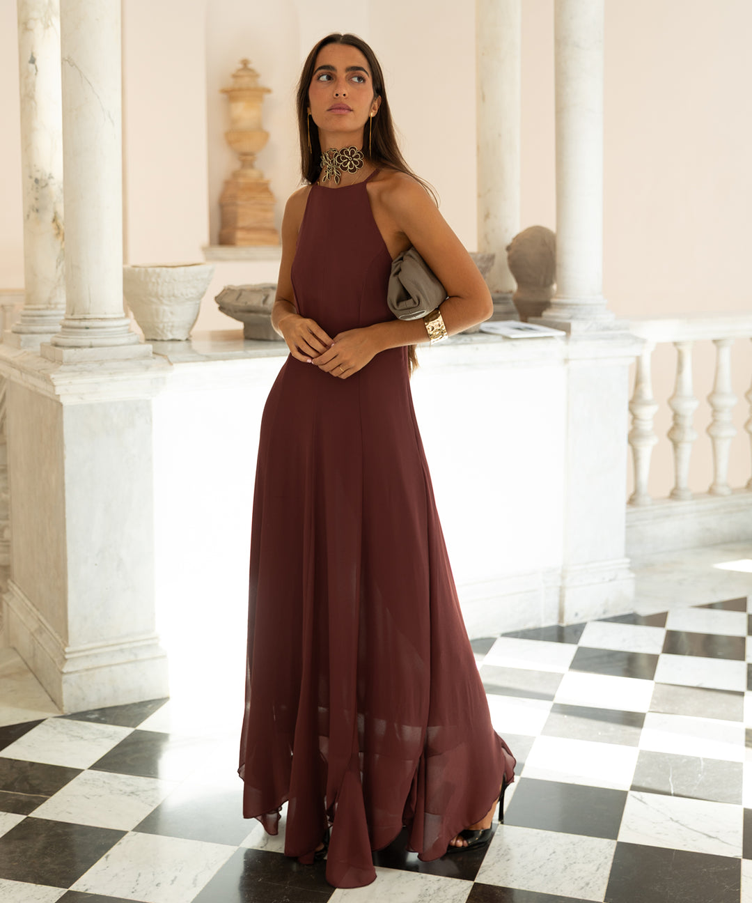 Vestido Erika barolo