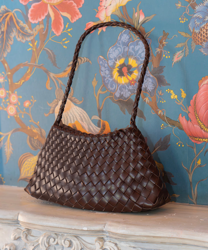 Bolso de hombro estilo trenzado