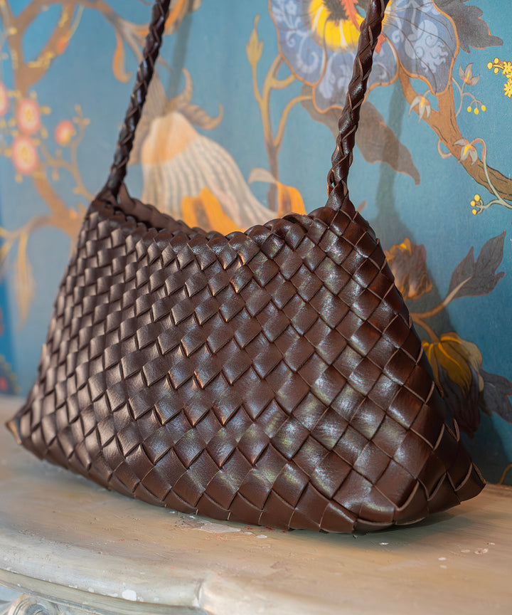 Bolso de hombro estilo trenzado