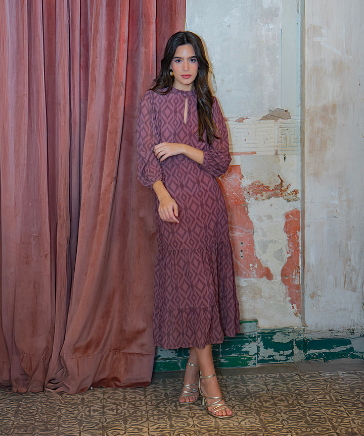 Vestido estampado Arezzo