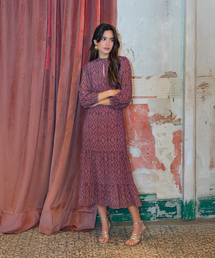 Vestido estampado Arezzo