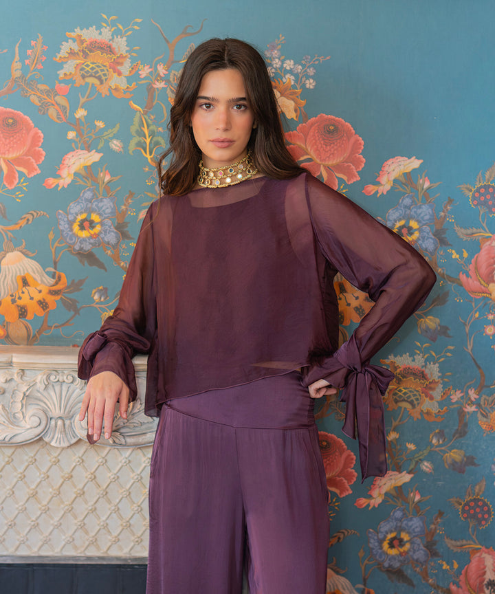 Blusa capa seda gundy