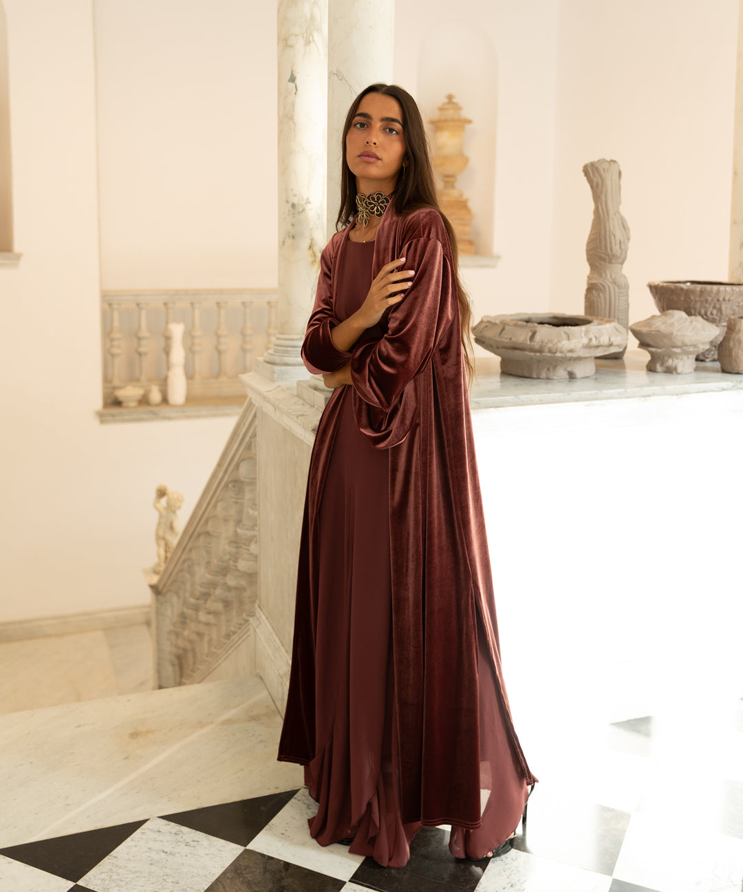 Vestido Erika barolo