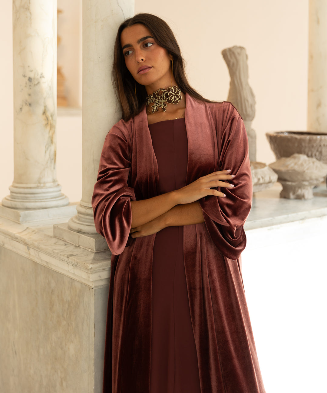 Vestido Erika barolo