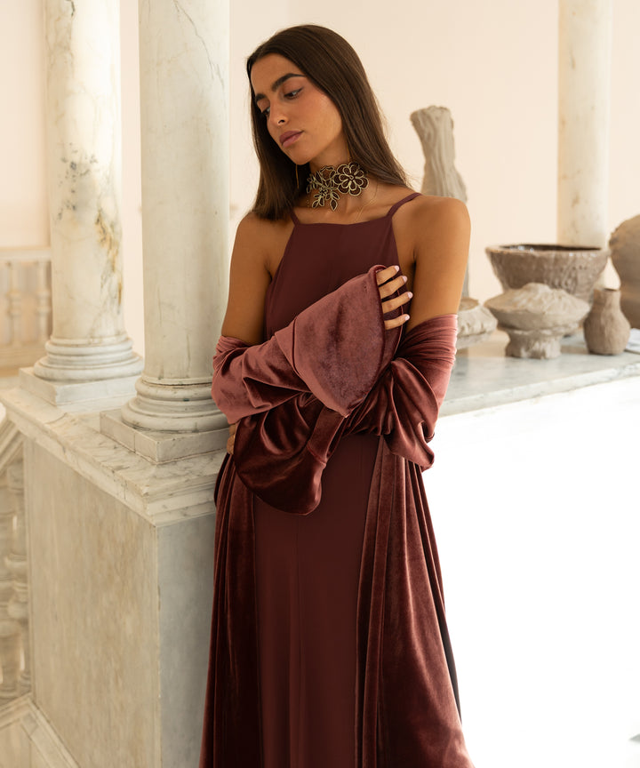 Vestido Erika barolo