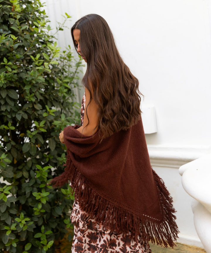 Poncho lana caldera