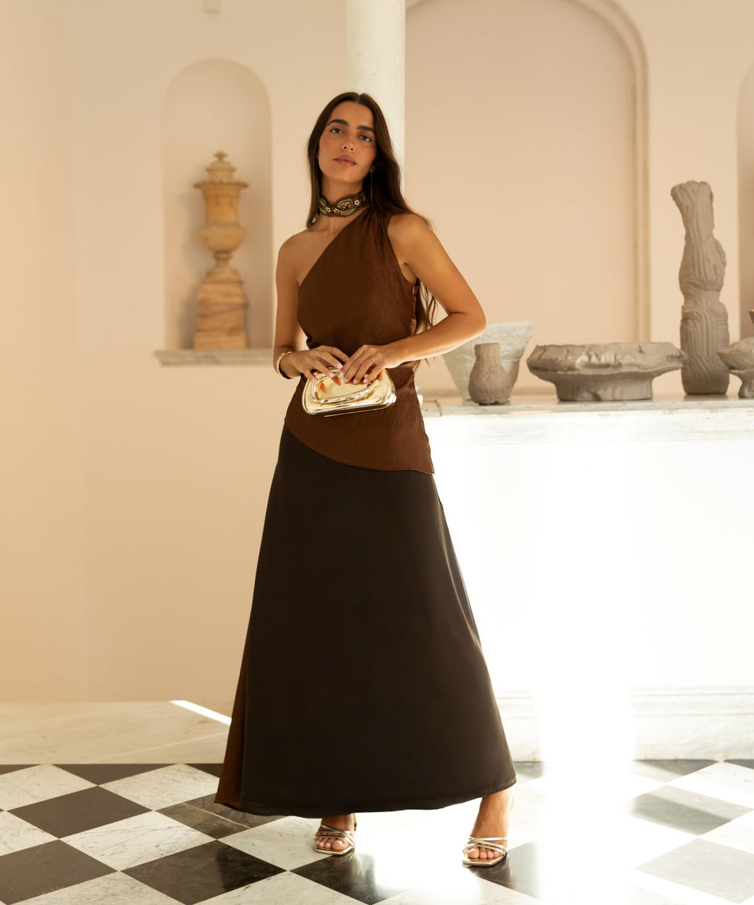 Vestido Blair chocolate