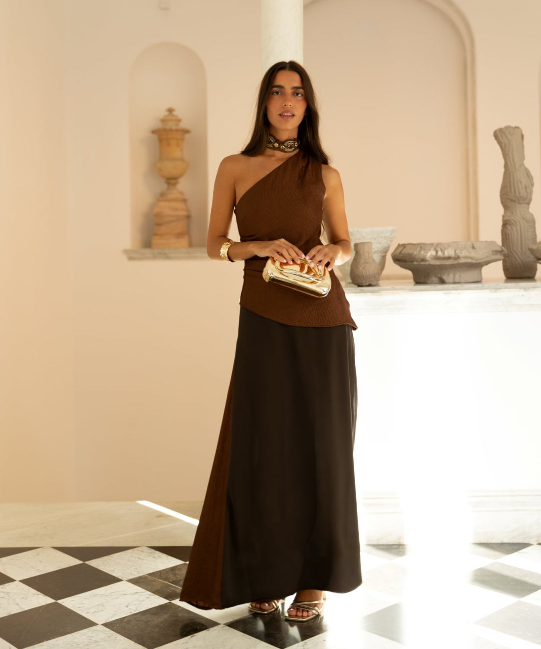 Vestido Blair chocolate