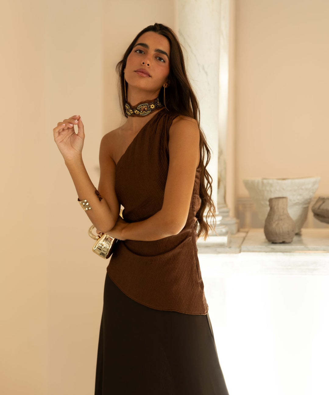 Vestido Blair chocolate
