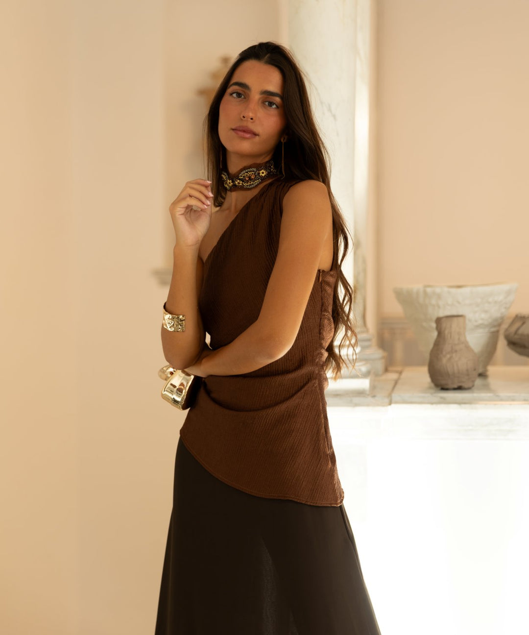 Vestido Blair chocolate