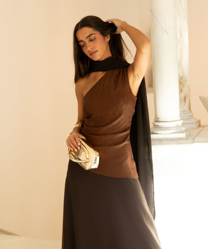 Vestido Blair chocolate