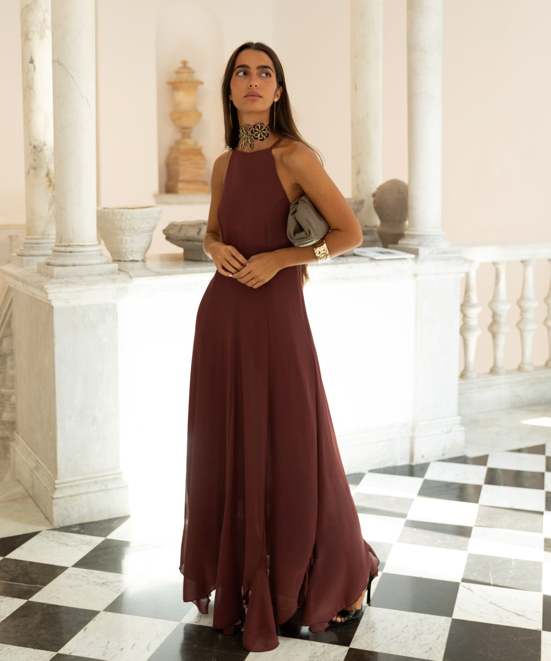 Vestido Erika barolo