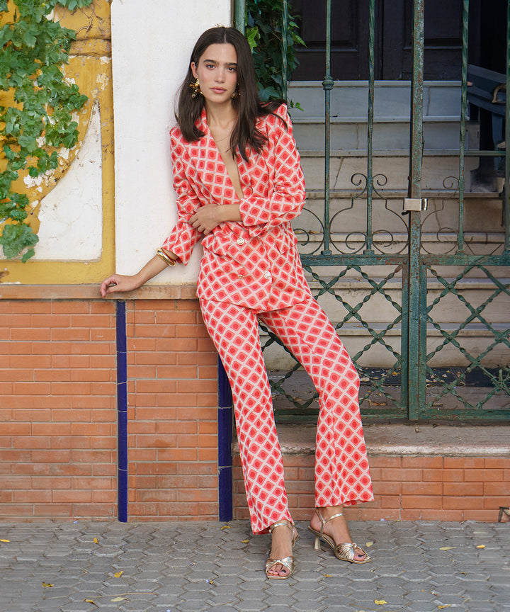 Chaqueta coral