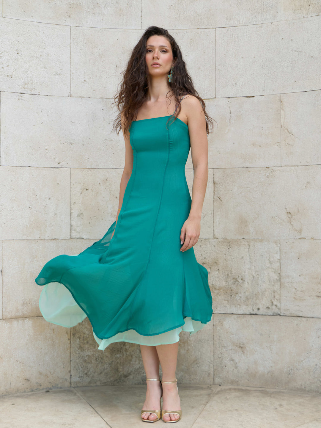Vestido Macarena azul