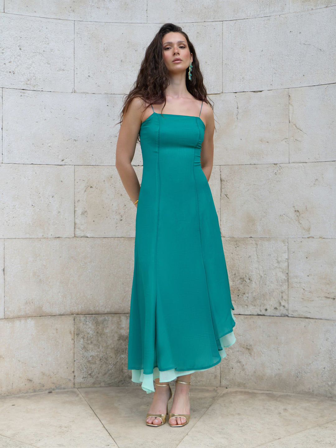 Vestido Macarena azul