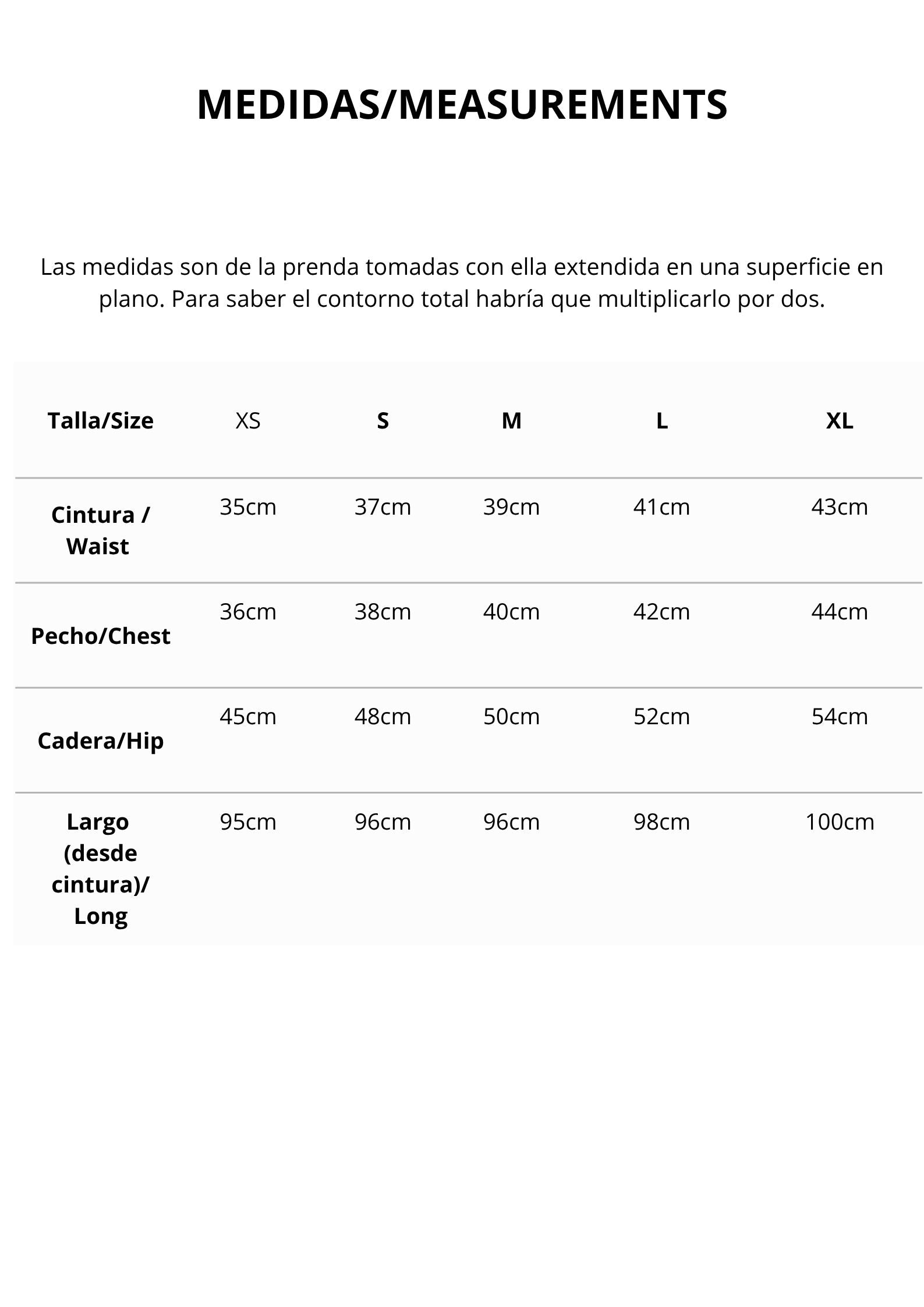 Tabla de Medidas >>