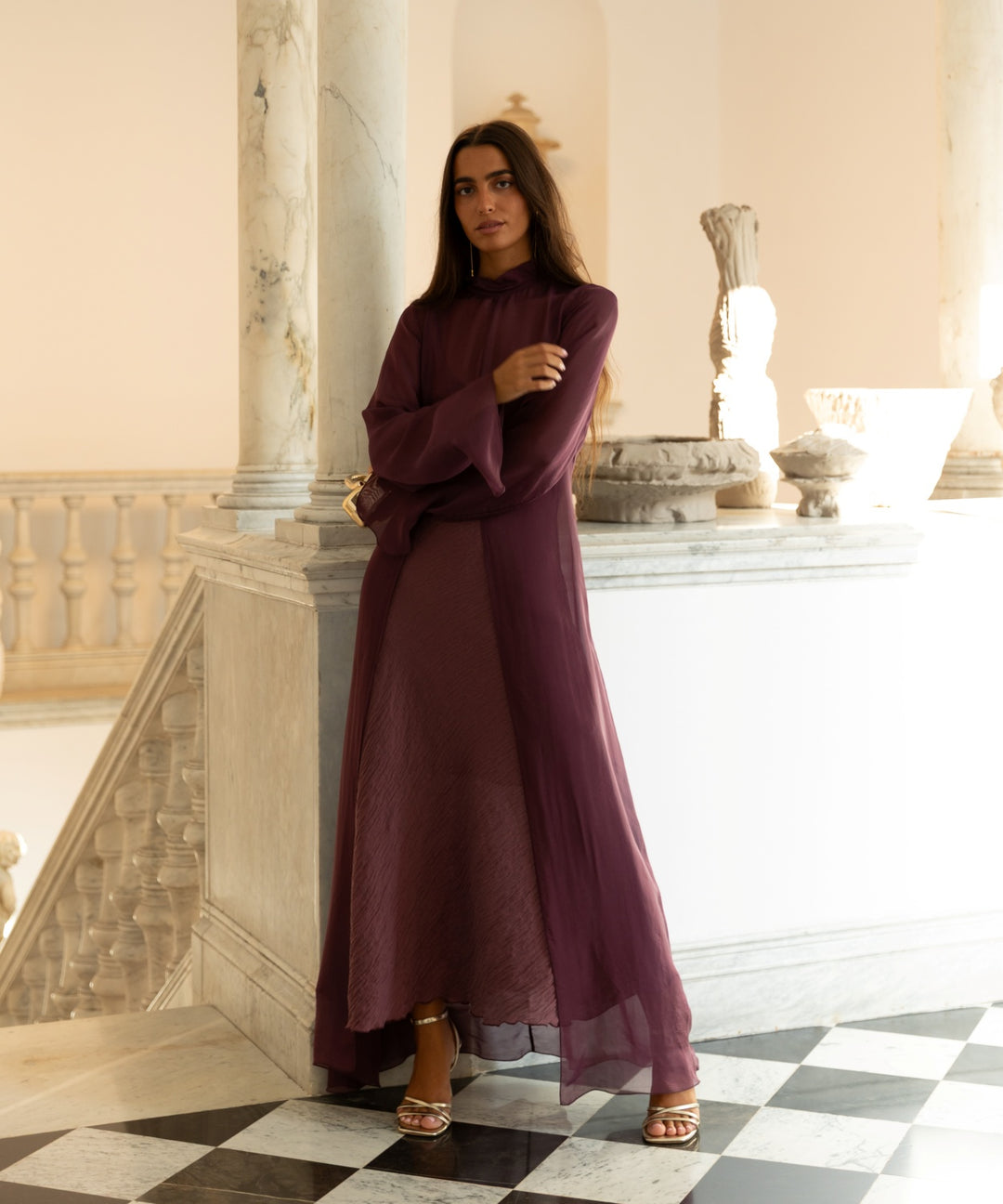 Vestido túnica dos piezas Sofia