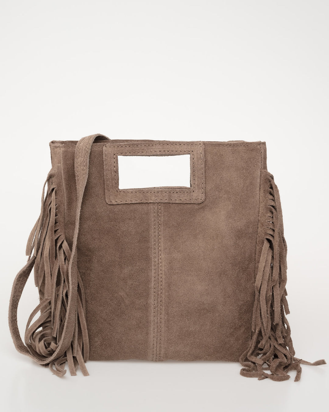 Bolso de flecos en ante – Alliwant
